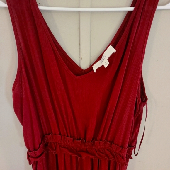 Lucky Brand size Medium maxi dress, wine color, NWOT. 2 for $20 - Picture 2 of 7